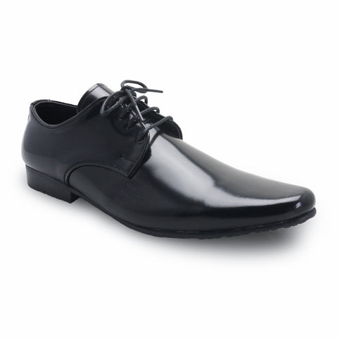 Leather Shoes Derby European Brush Off Black Patent - Assembly Artisans Co.,Ltd.