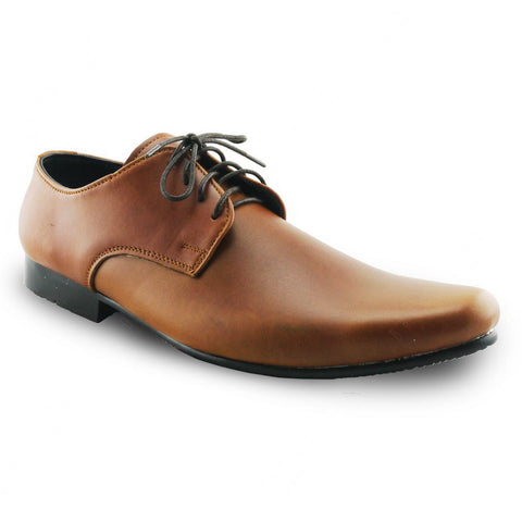 Leather Shoes Clever Classy Oil Tanned Toffee Tan - Assembly Artisans Co.,Ltd.