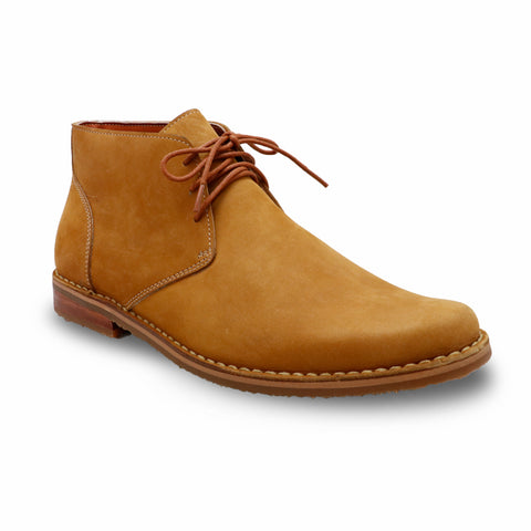 The Carpentry Ankle Boot Nubuck Tan Premium - Assembly Artisans Co.,Ltd.