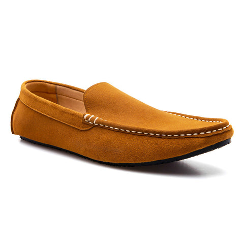 Casualist Leather Loafer Suede Tan - Assembly Artisans Co.,Ltd.
